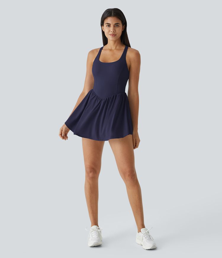Breezeful™ Corset 2-in-1 Pocket Mini Quick Dry Flowy Pickleball Active Dress A-C Cups