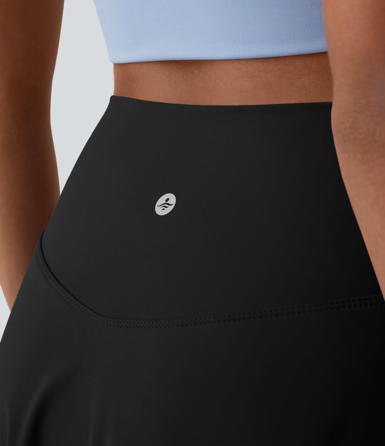Everyday Softlyzero™ Airy Crossover 2-in-1 Side Pocket  Mini Tennis Skirt-Lucid-UPF50+