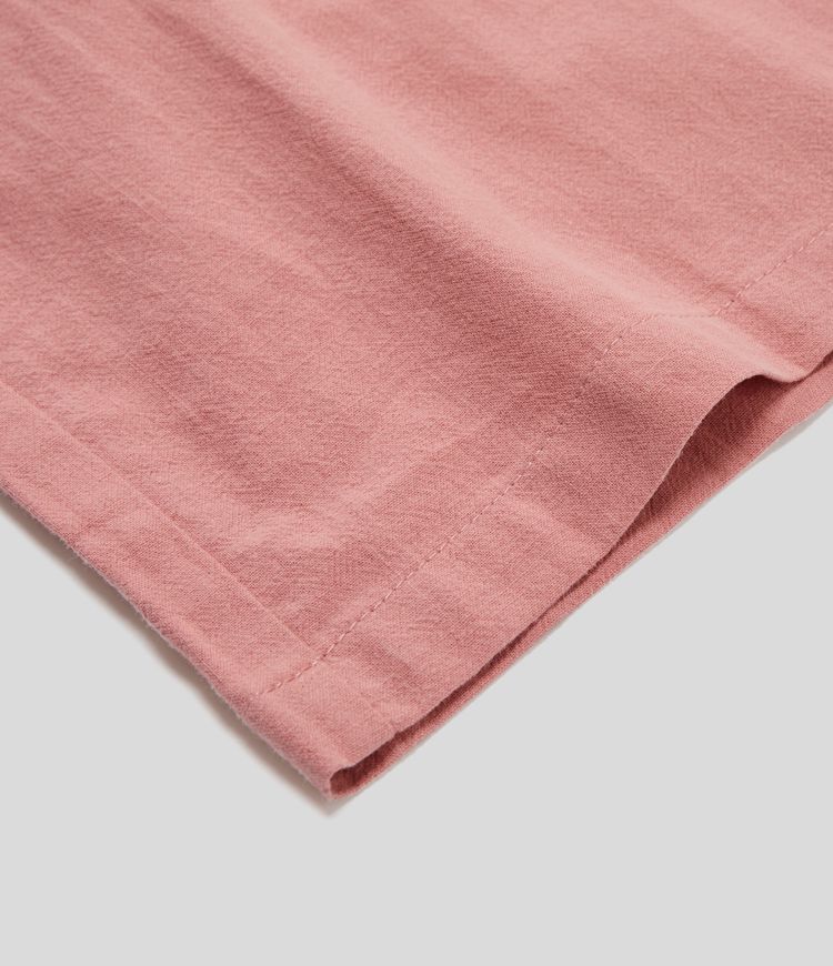 Pantalón palazzo liso fluido pierna ancha bolsillo lateral plisado tiro alto