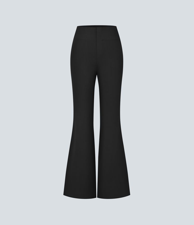 Halara Flex™ High Waisted Back Side Pocket Slight Flare Work Pants