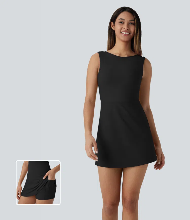 2-in-1 Pocket Mini Tennis Active Dress