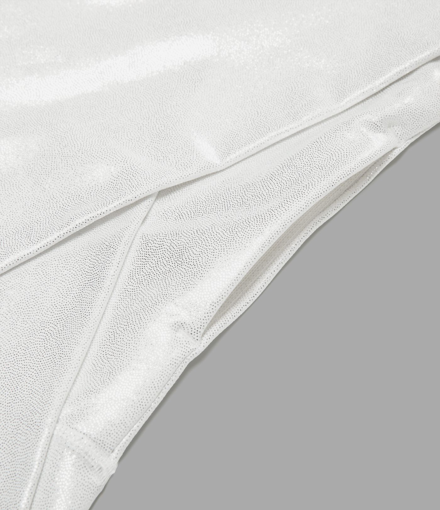 Softlyzero™ Legging Casual en Tissu Enduit avec Poches Arrière Croisées Impression Métallisée Extensibles