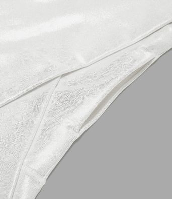 Softlyzero™ Legging Casual en Tissu Enduit avec Poches Arrière Croisées Impression Métallisée Extensibles