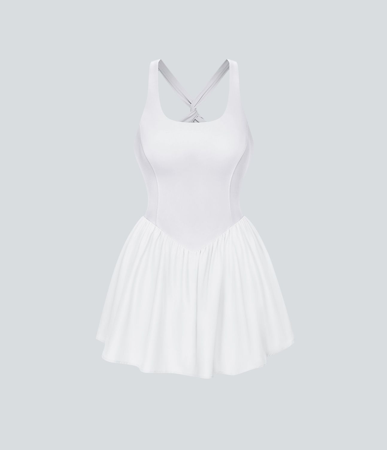 Corset Breezeful™ 2-în-1 Mini Buzunar Uscare Rapidă Fluid Rochie Activă pentru Pickleball pentru Cupe A-C