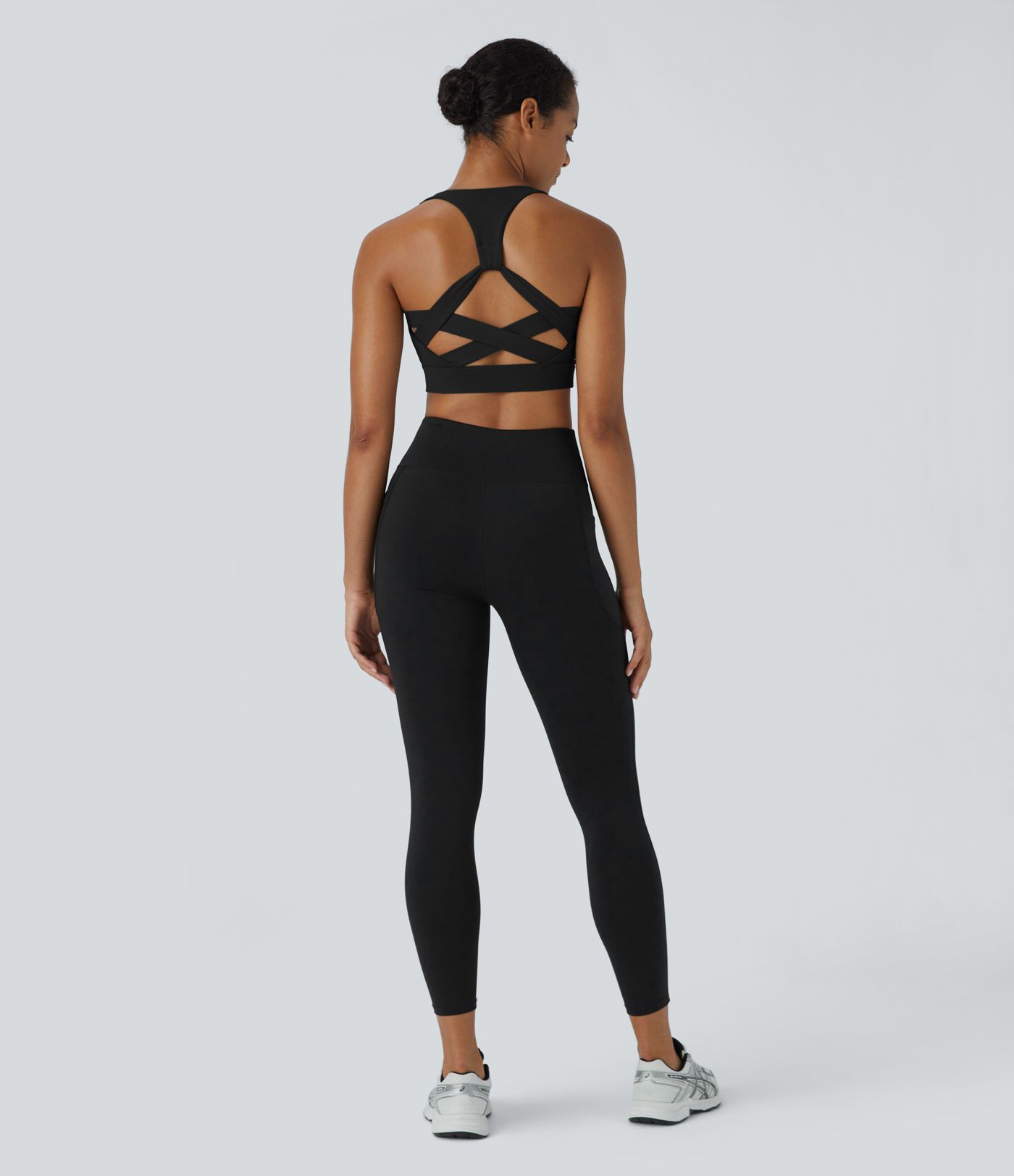 Brassière yoga dos nageur maintien léger A-C