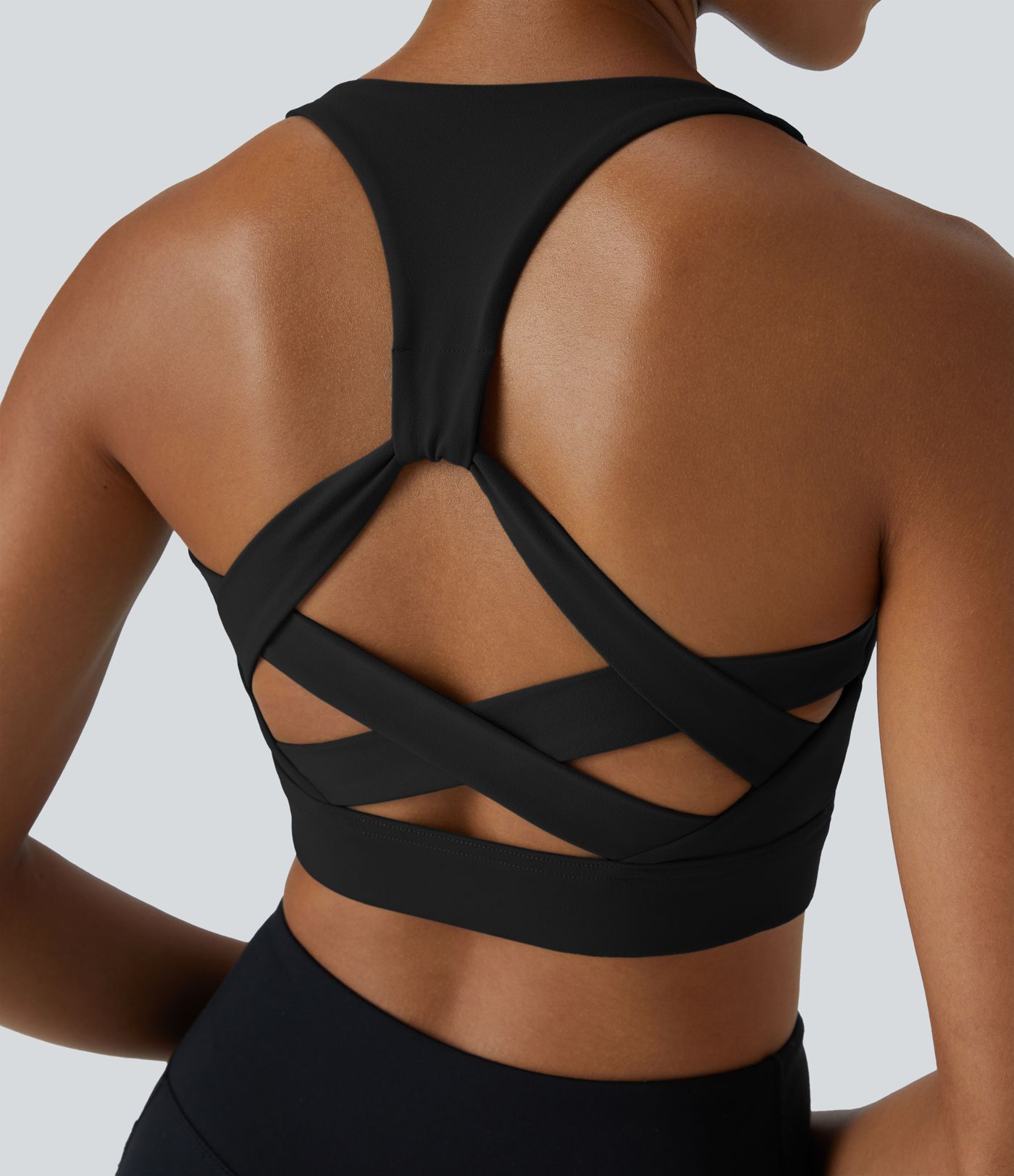 Brassière yoga dos nageur maintien léger A-C