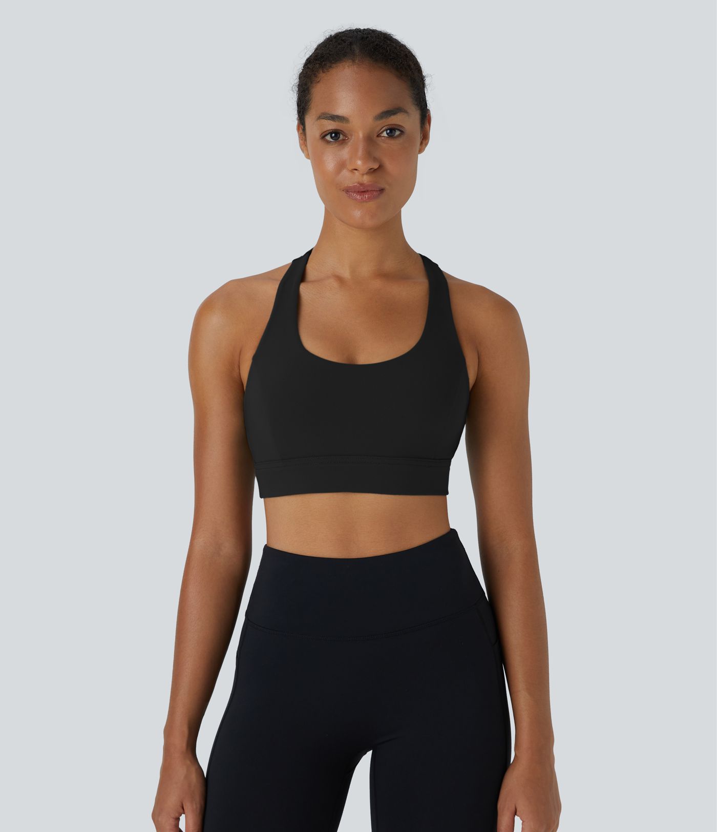 Brassière yoga dos nageur maintien léger A-C