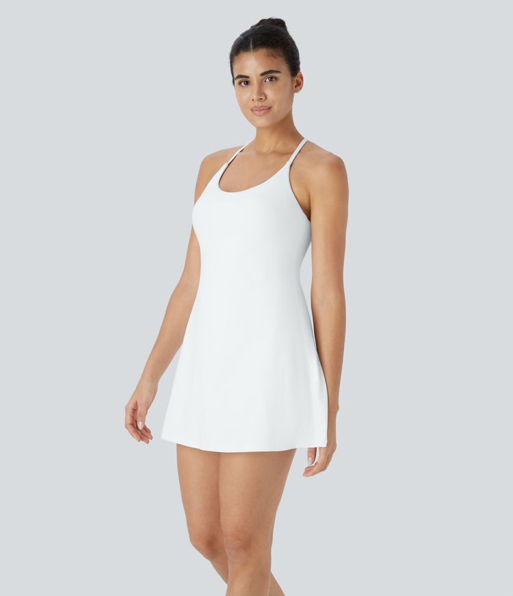 Softlyzero™ Plush Backless Active Dress-Easy Peezy Edition