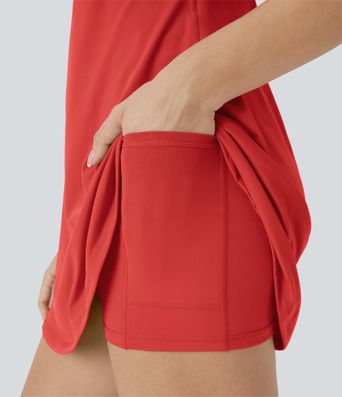 Softlyzero™ Plush - Rückenfreies Aktivkleid - A-C Cups, UPF50+