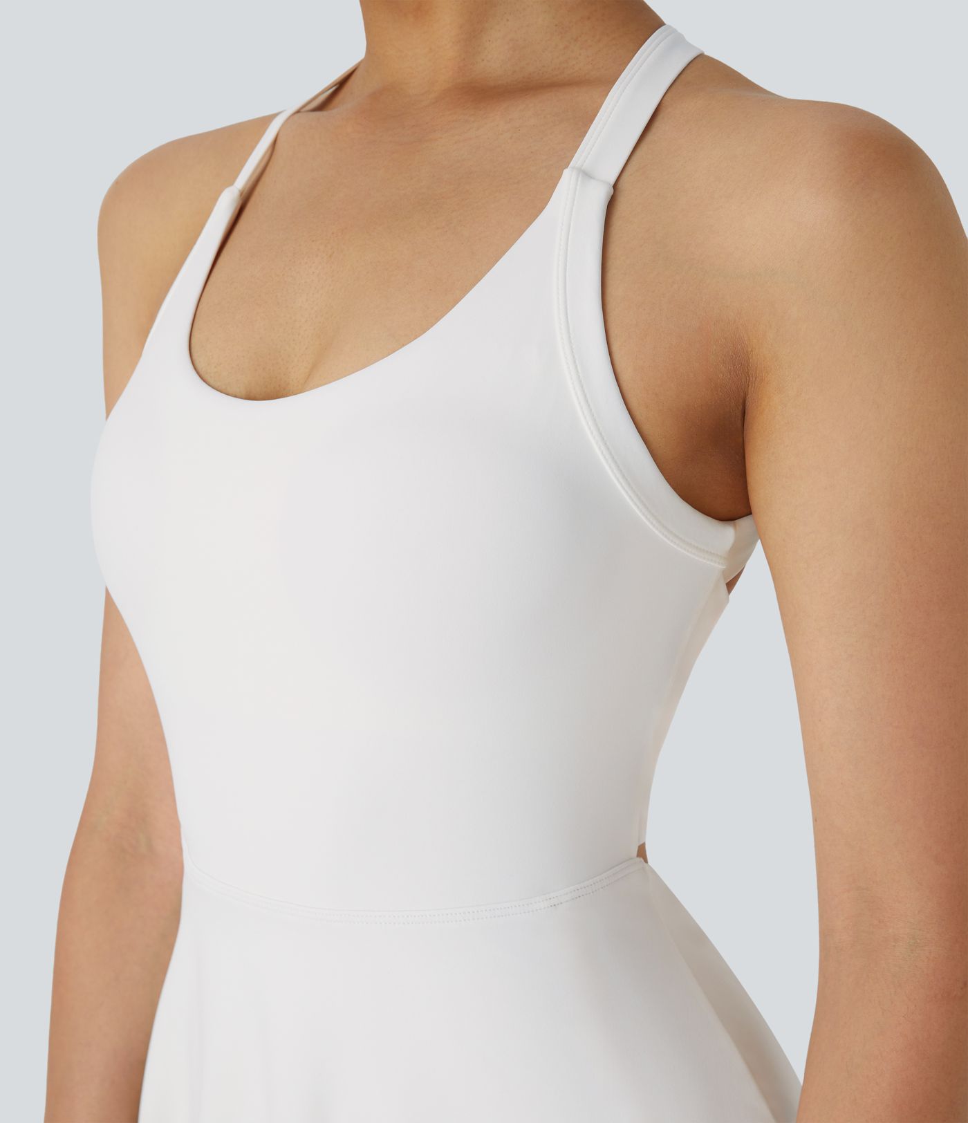 Flare Mini Dance Active Dress-Longer Length