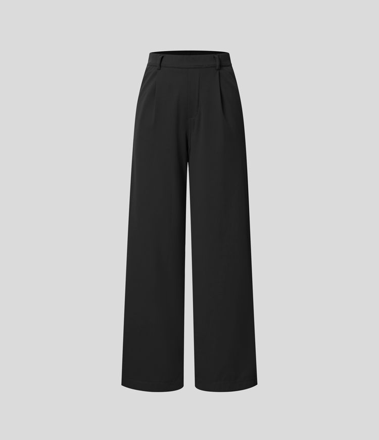 Halara Flex™ DayStretch High Waisted Pocket Straight Leg Work Pants