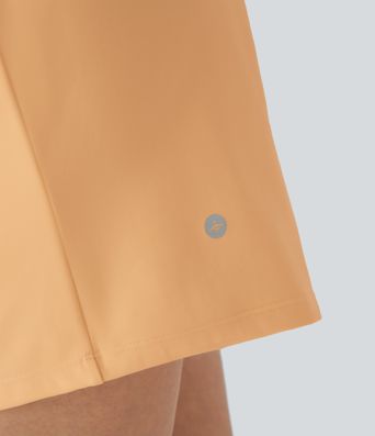 Short yoga 2-en-1 SoftlyZero™ aérien taille super haute toucher frais 12,5 cm avec poches - Longueur extended