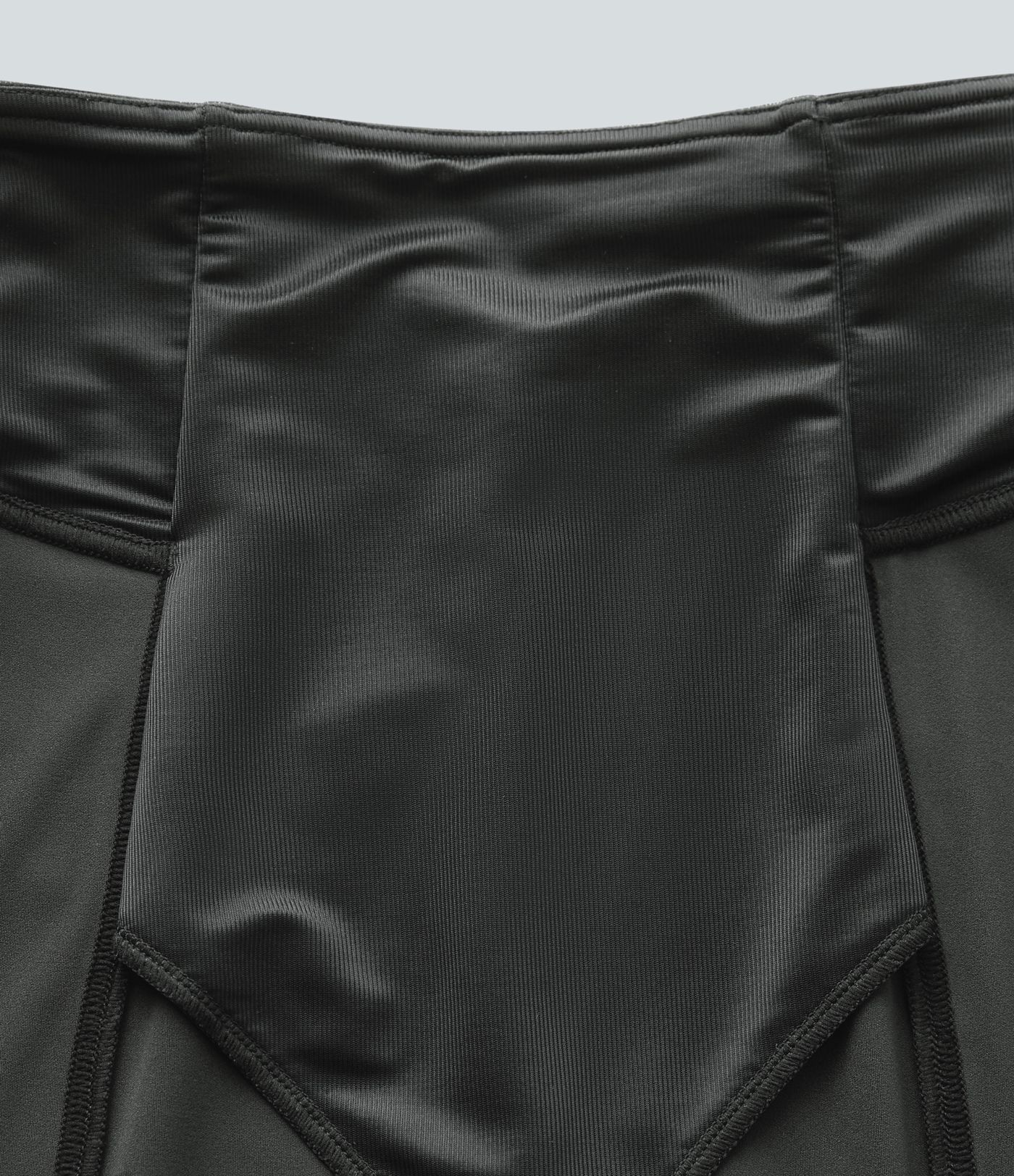 Legginsy SoCinched Wysoko Taliowane Modelujące z Kontrolą Brzucha, Nadruk w Stylu Skóry Ekologicznej z Folią, Elastyczne