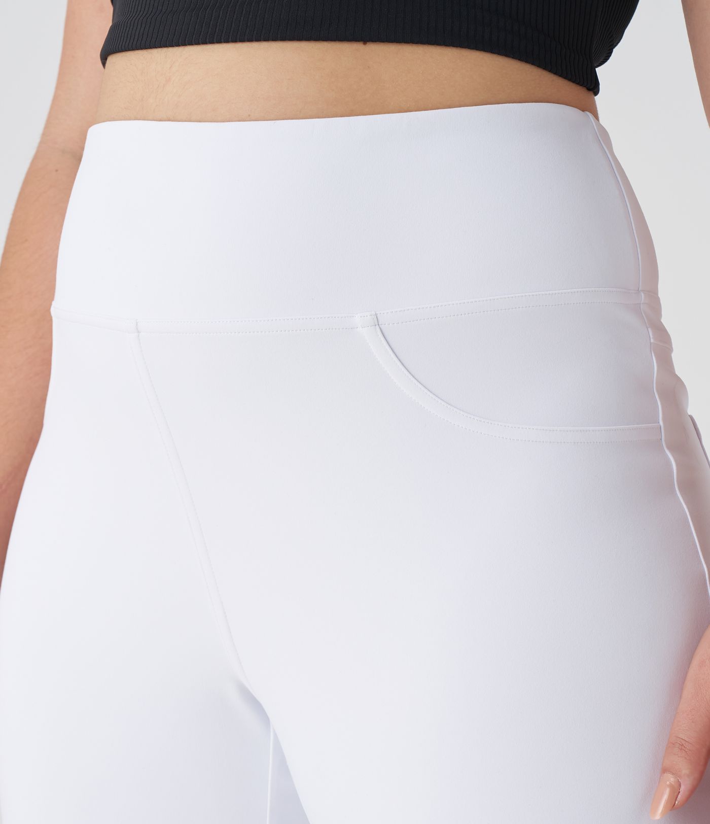 DayStretch High Waisted Pocket Flare Yoga Plus Size Leggings