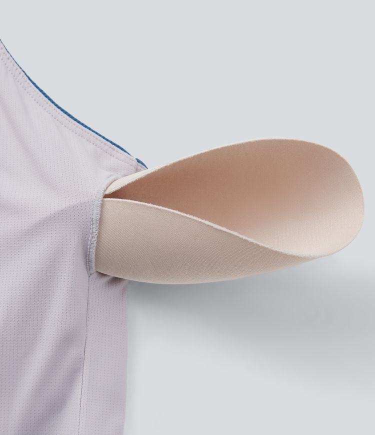 Sleeveless Pockets Crossover Hem Capri Wide Leg Waffle Knit Casual Jumpsuit