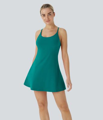 SoftlyZero™ Plush Backless Active Dress