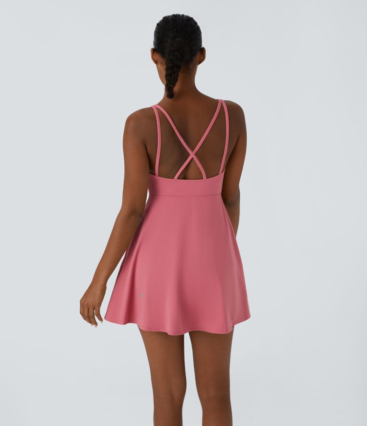 SoftlyZero™ Plush 2-Piece Pocket Dance Active Dress