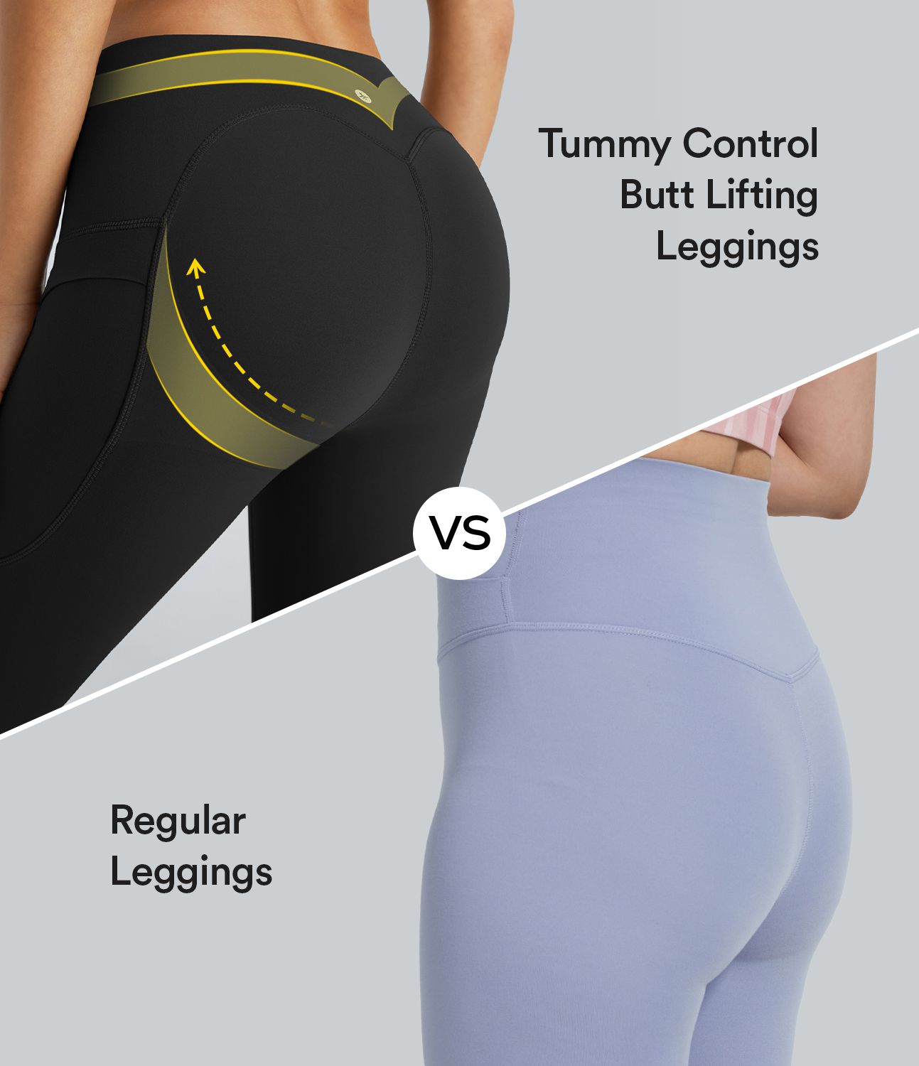 Halara UltraSculpt™ High Waisted Butt Lifting Tummy Control Pocket Shaping Yoga Leggings