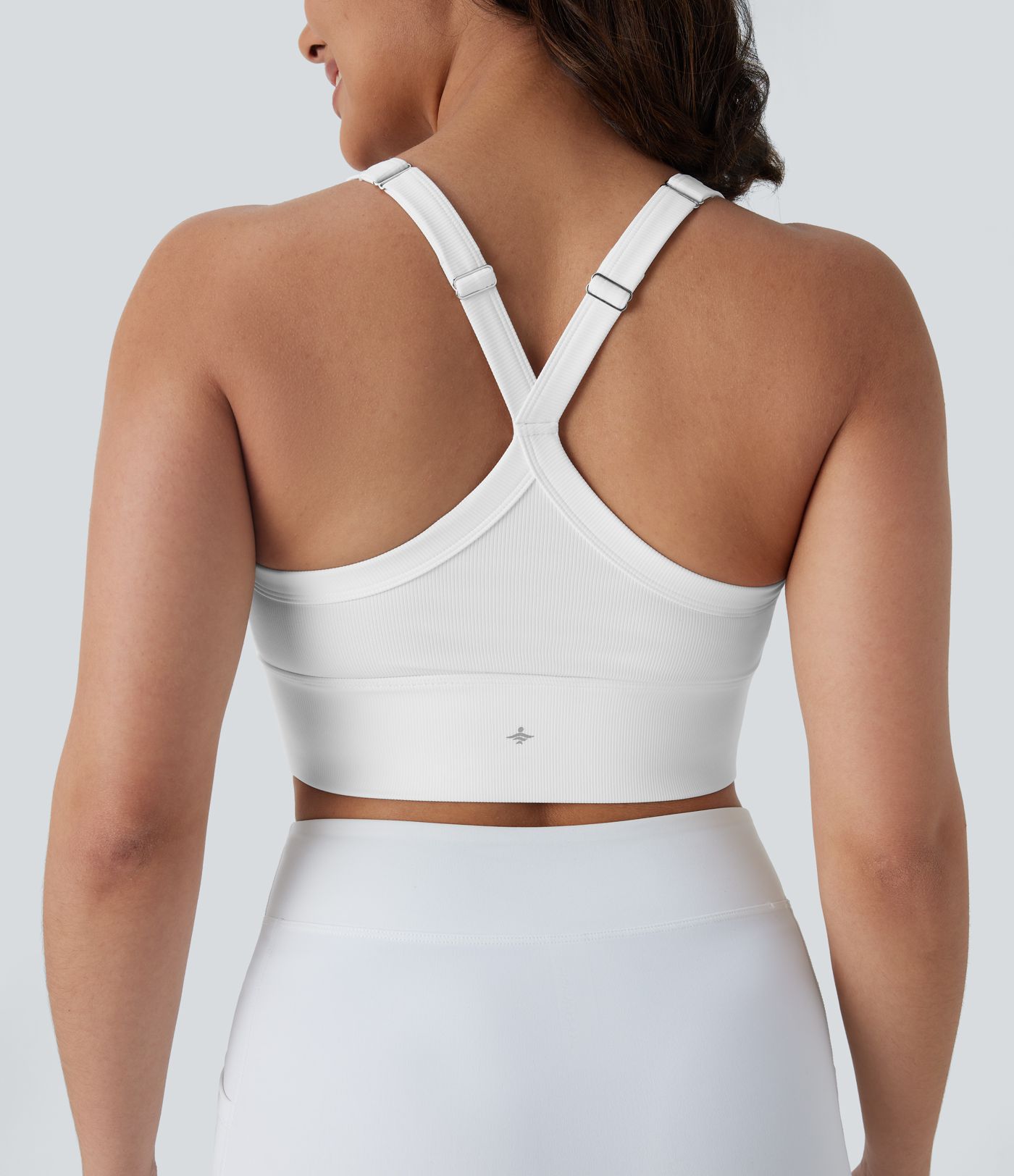 Patitoff™ Flow Pet Hair Resistant Cropped Yoga Tank Top