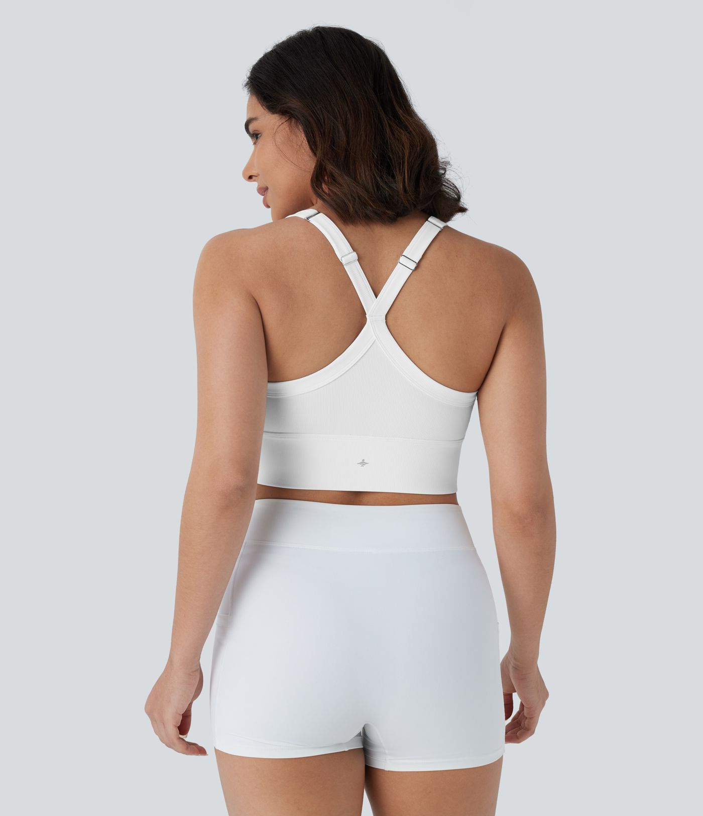 Patitoff™ Flow Pet Hair Resistant Cropped Yoga Tank Top