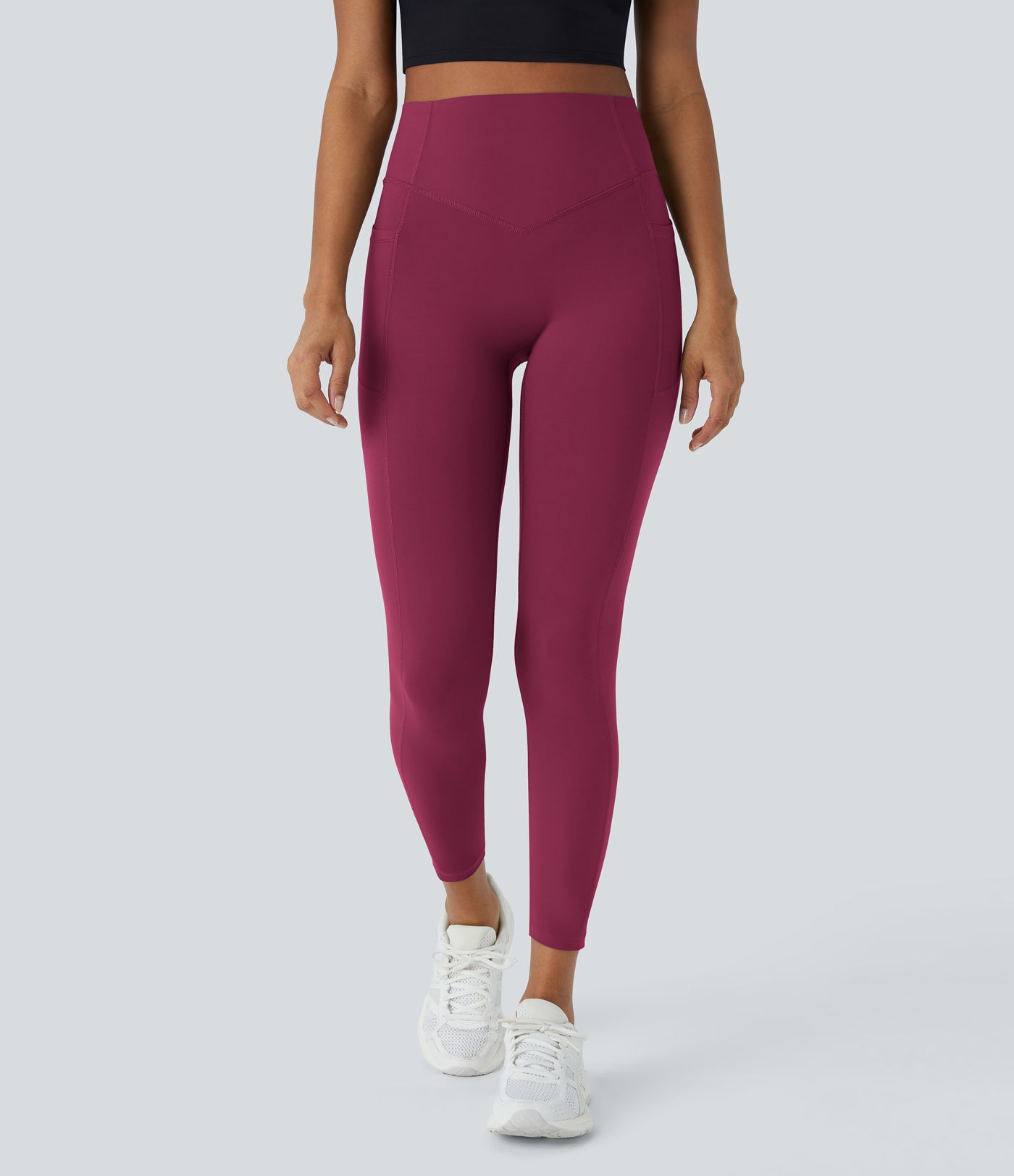 Halara UltraSculpt™ Leggings de Controle du Ventre et Sculptant les Fesses Taille Haute avec Poches