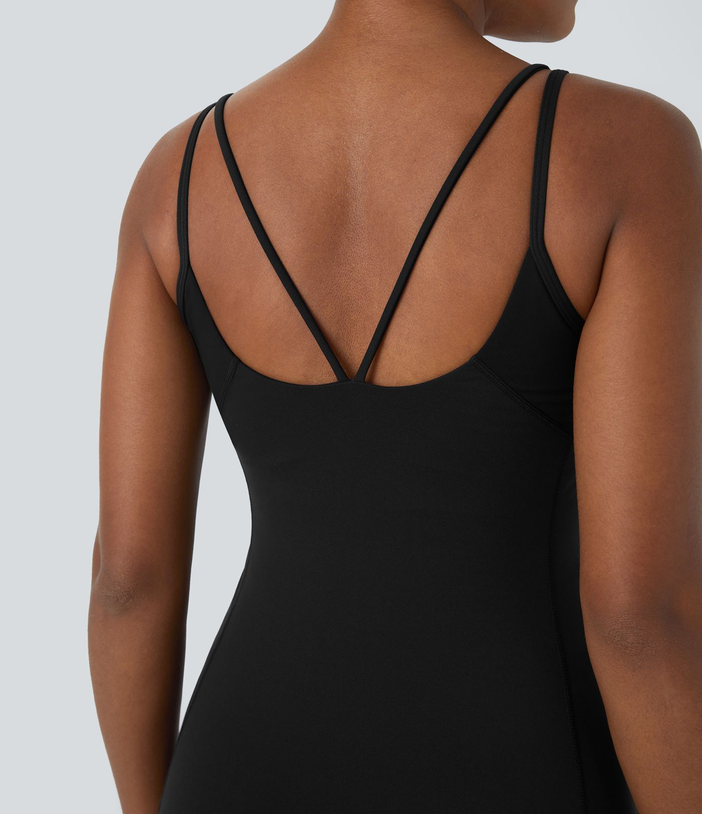 Softlyzero™ Plush Crisscross Backless 2-in-1 Pocket Mini Slip Active Dress - Easy Peasy Edition