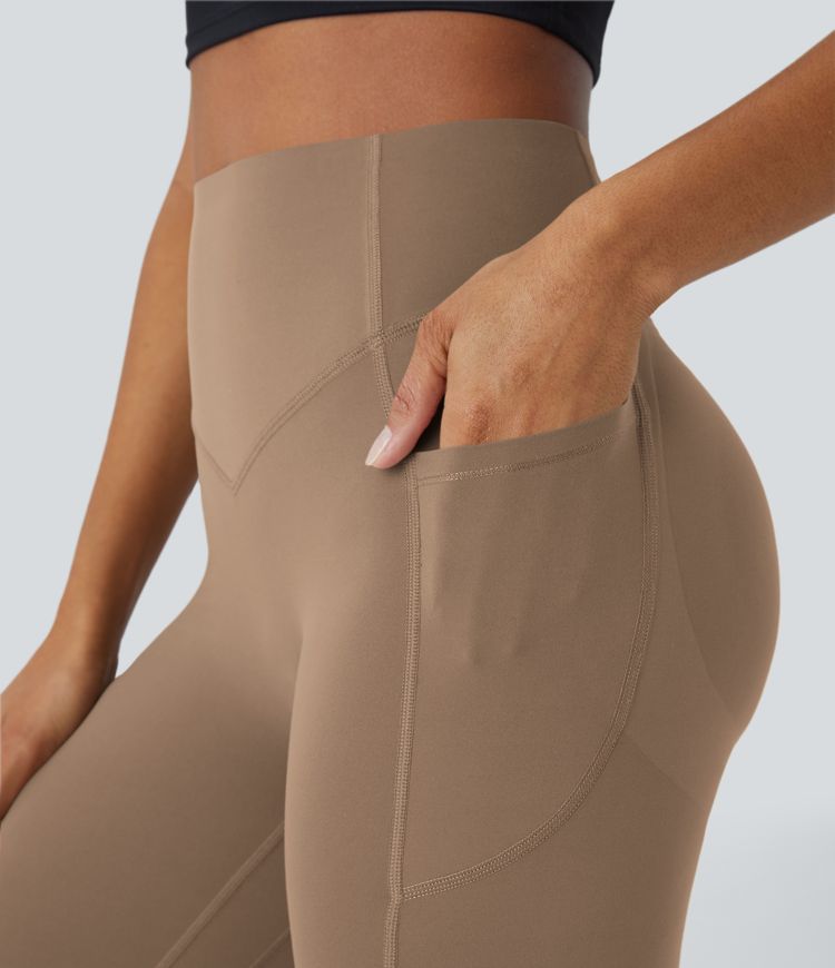 Halara UltraSculpt™ High Waisted Scrunch Butt Lifting Tummy Control Pocket Shaping Training Leggings