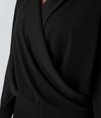 Crossover Long Sleeve Work Shirt