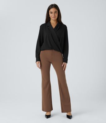 Crossover Long Sleeve Work Shirt