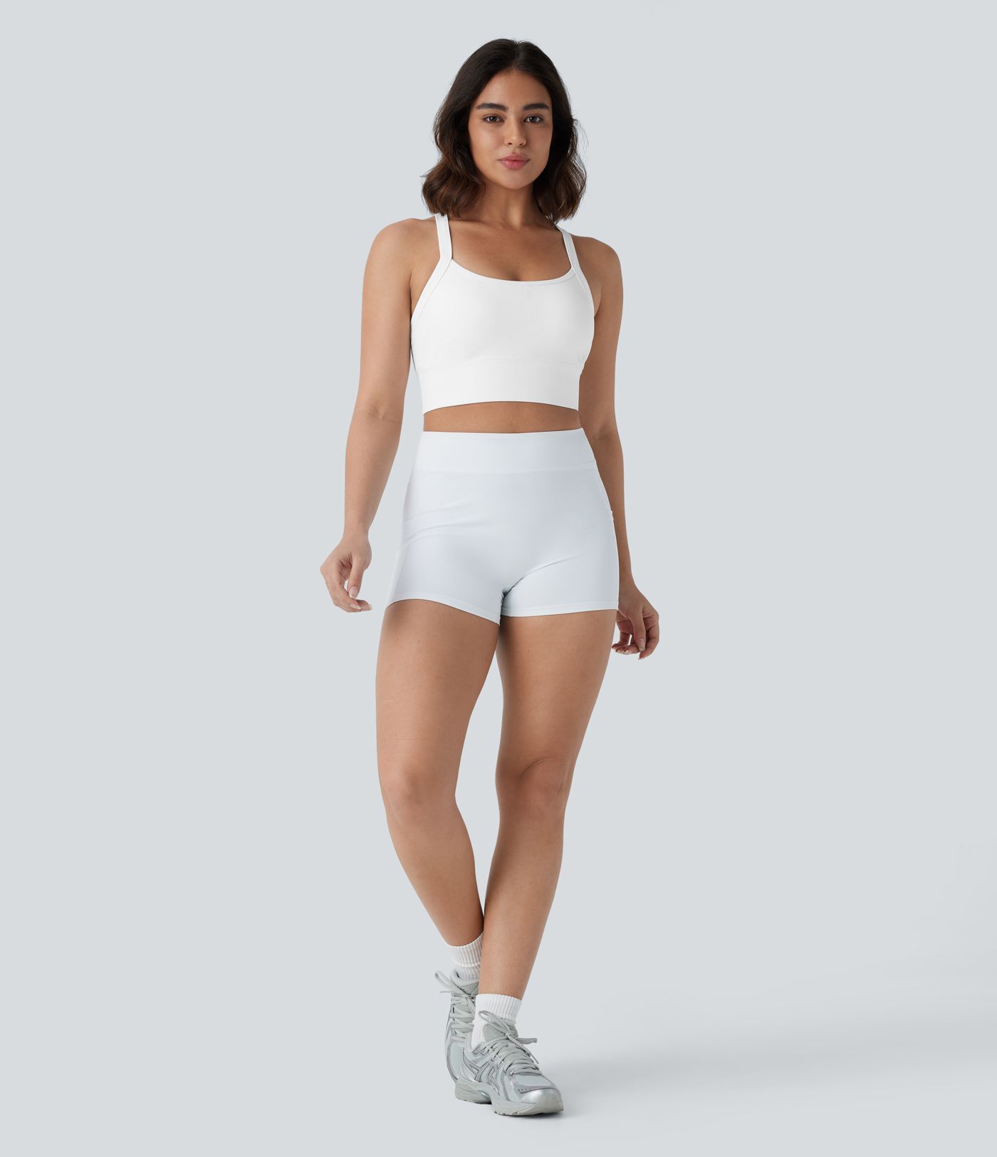 Patitoff™ Flow Pet Hair Resistant Cropped Yoga Tank Top