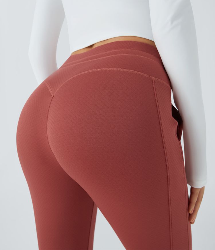 Felpa 3D Joggers térmico longitud completa bolsillo lateral cordón tiro alto