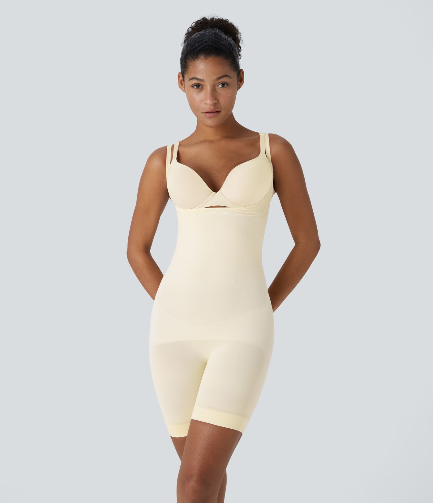OneForm Seamless Flow Tummy Control Butt Lifting Lounge Sculpting Shapewear Bodysuit