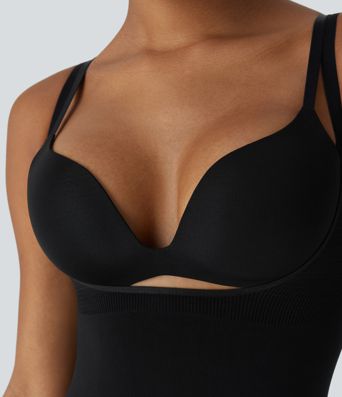 Body Modelador Sem Emenda Controle de Barriga Levantamento de Bumbum Escultura Loungewear