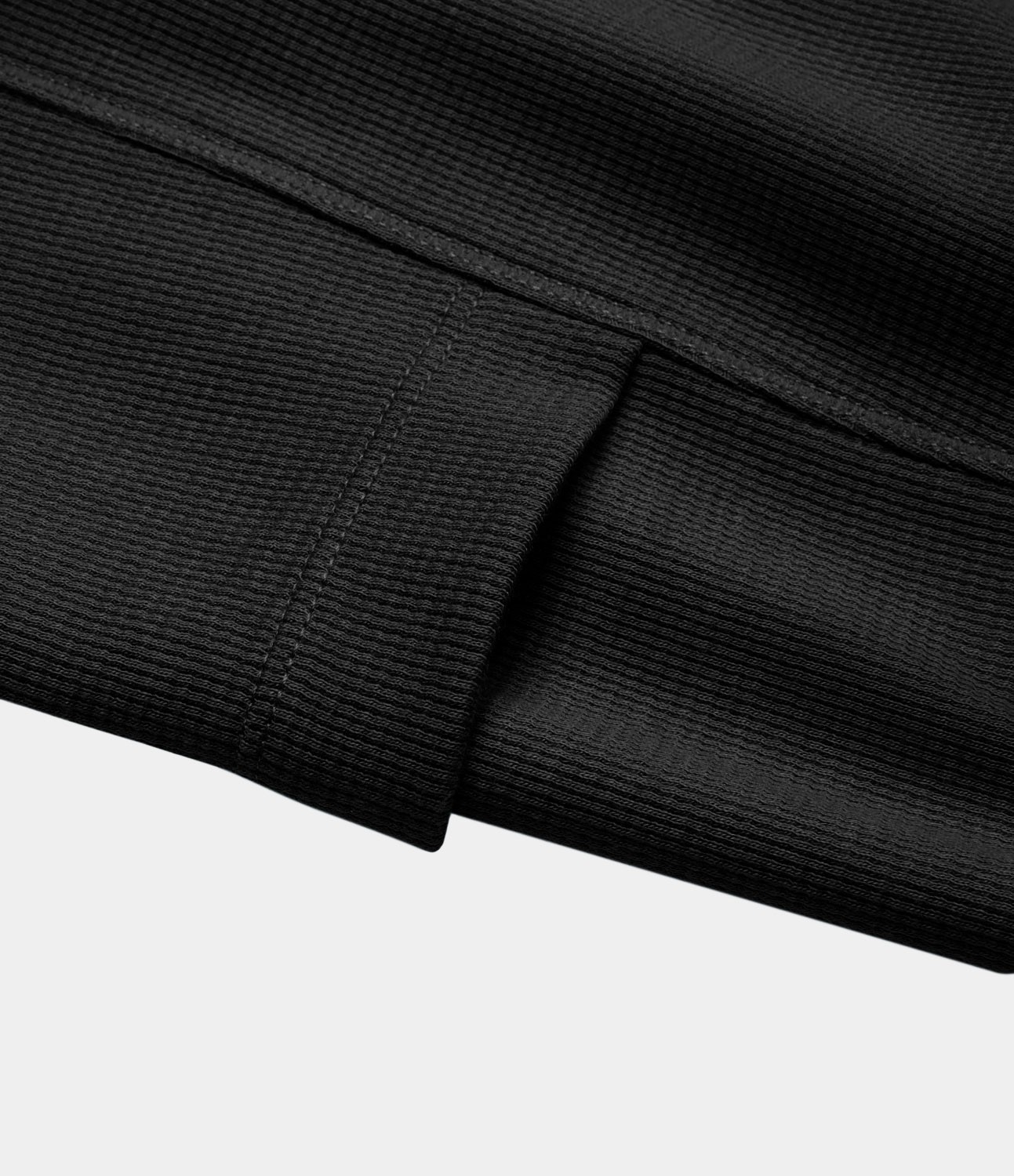Jogging Cargo Gaufré Poche Latérale Repliée Taille Mi-Haute 
