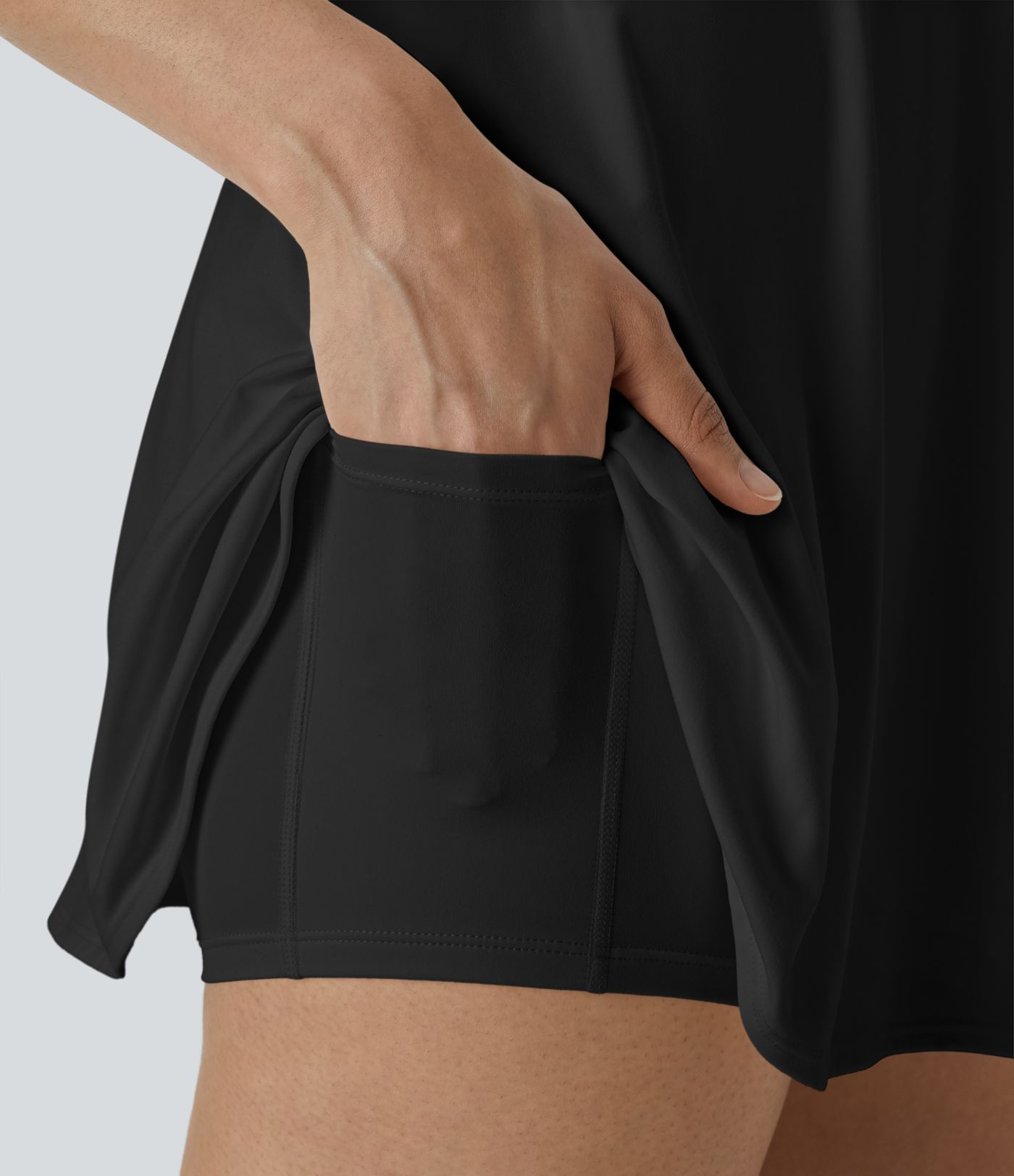 SoftlyZero™ Plush 2-Piece Pocket Dance Active Dress