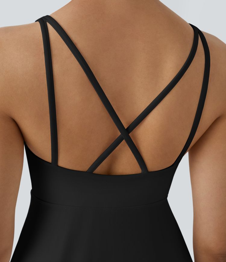 SoftlyZero™ Plush 2-Piece Pocket Dance Active Dress