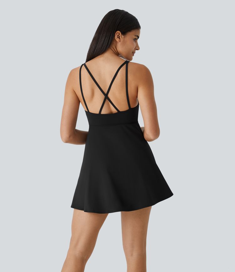 SoftlyZero™ Plush 2-Piece Pocket Dance Active Dress
