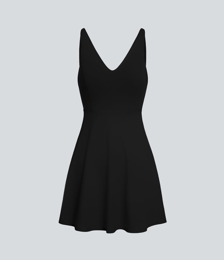 SoftlyZero™ Plush 2-Piece Pocket Dance Active Dress