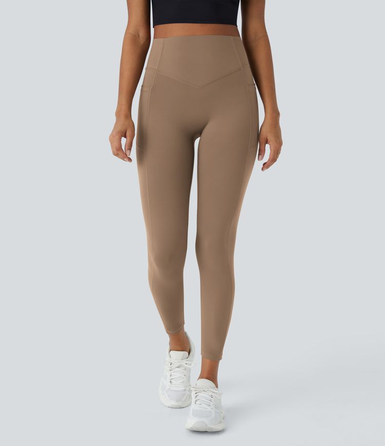 Halara UltraSculpt™ High Waisted Scrunch Butt Lifting Tummy Control Pocket Shaping Training Leggings
