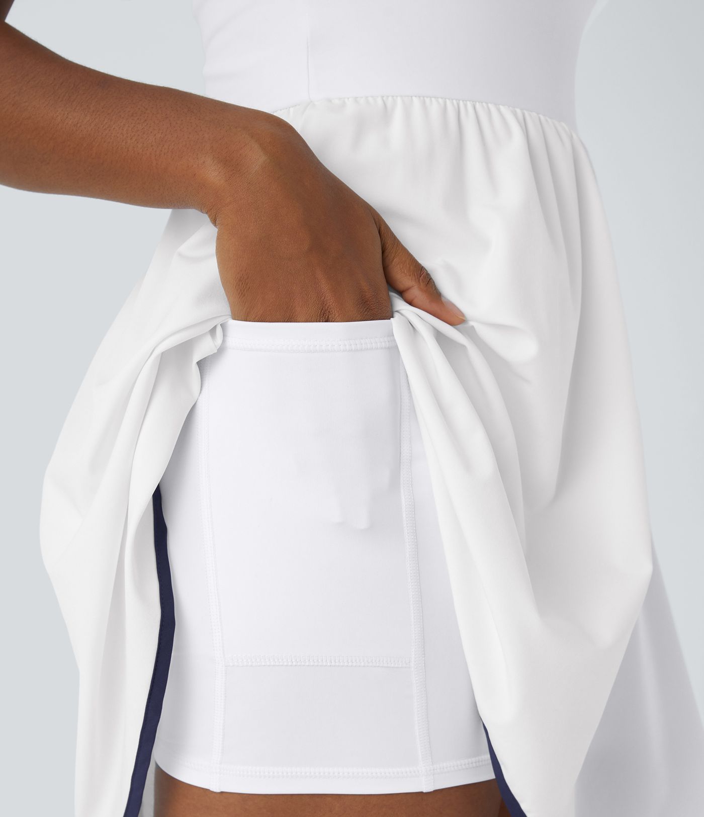 Breezeful™ Tie Back 2-in-1 Pocket Flare Mini Quick Dry Tennis Active Dress