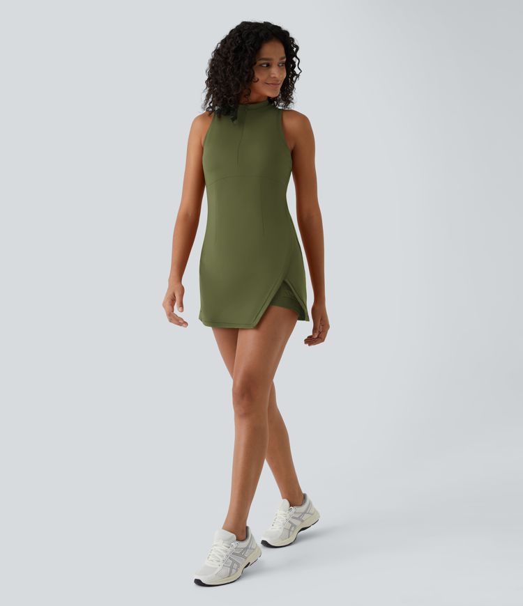 Zipper RacerPocket 2-Piece Mini Tennis Active Dress