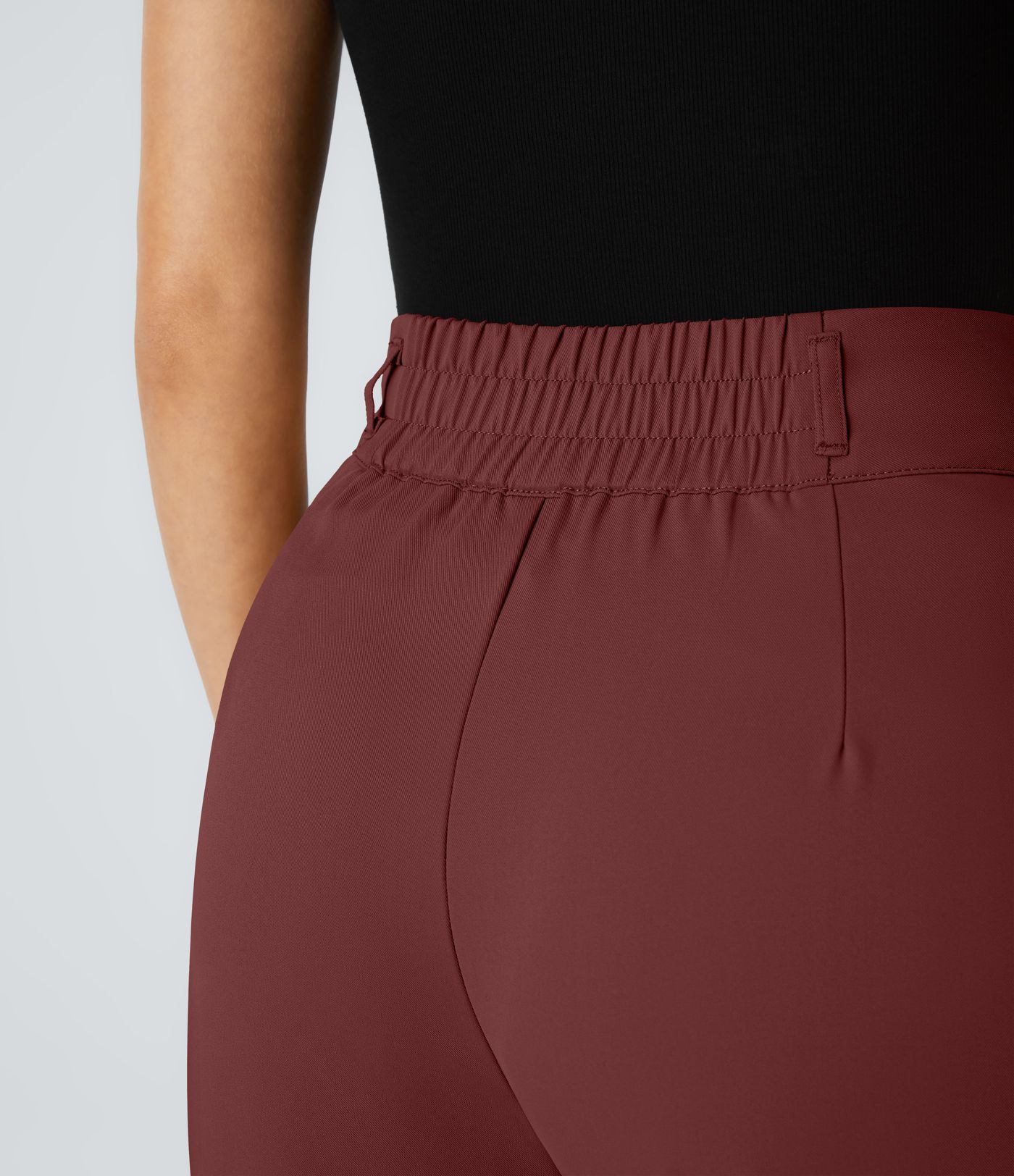 Halara Flex™ High Waisted Zipper Pocket Shirred Straight Leg Work Pants