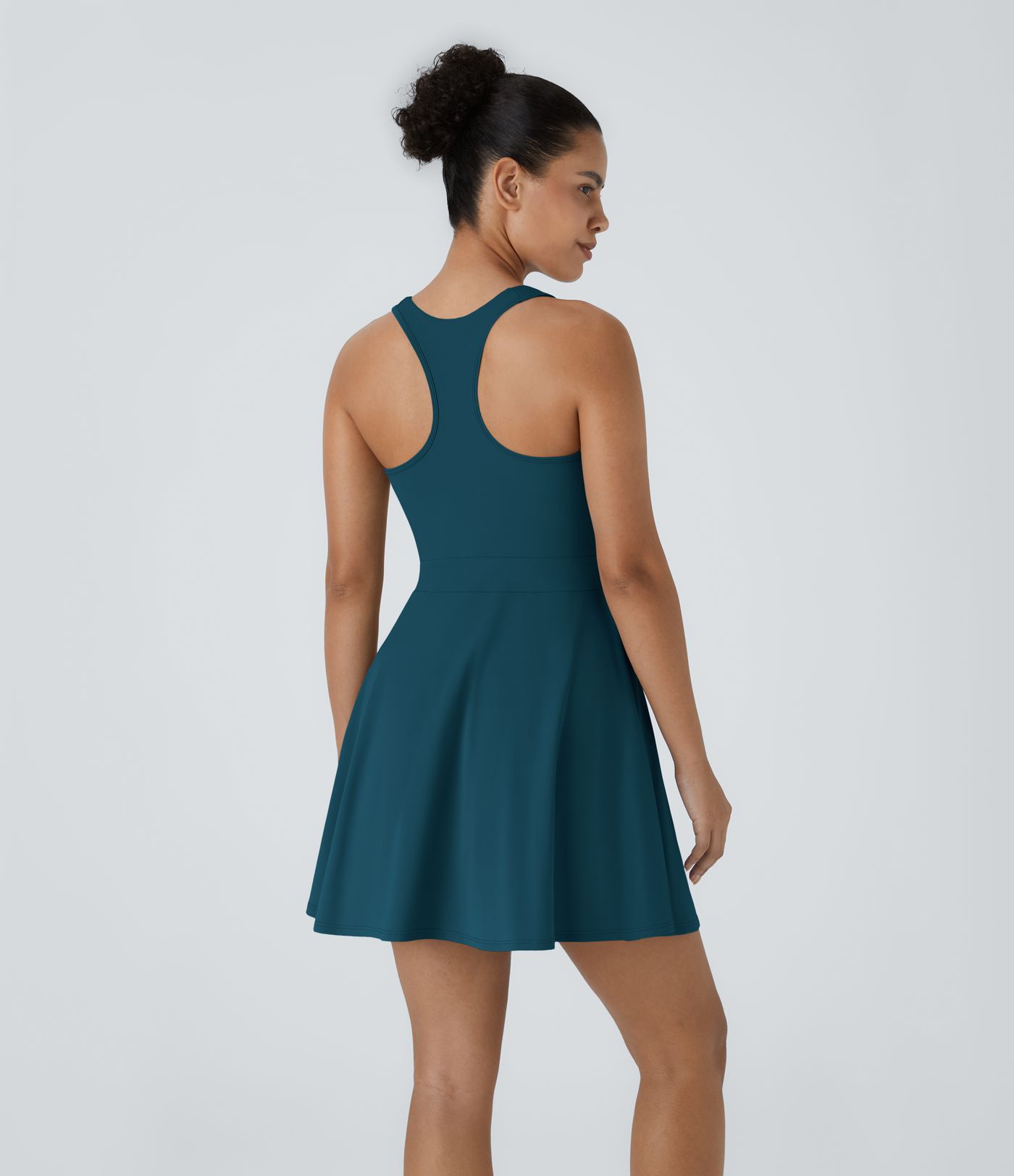 Robe de Golf Sport Mini Évasée Dos Nageur