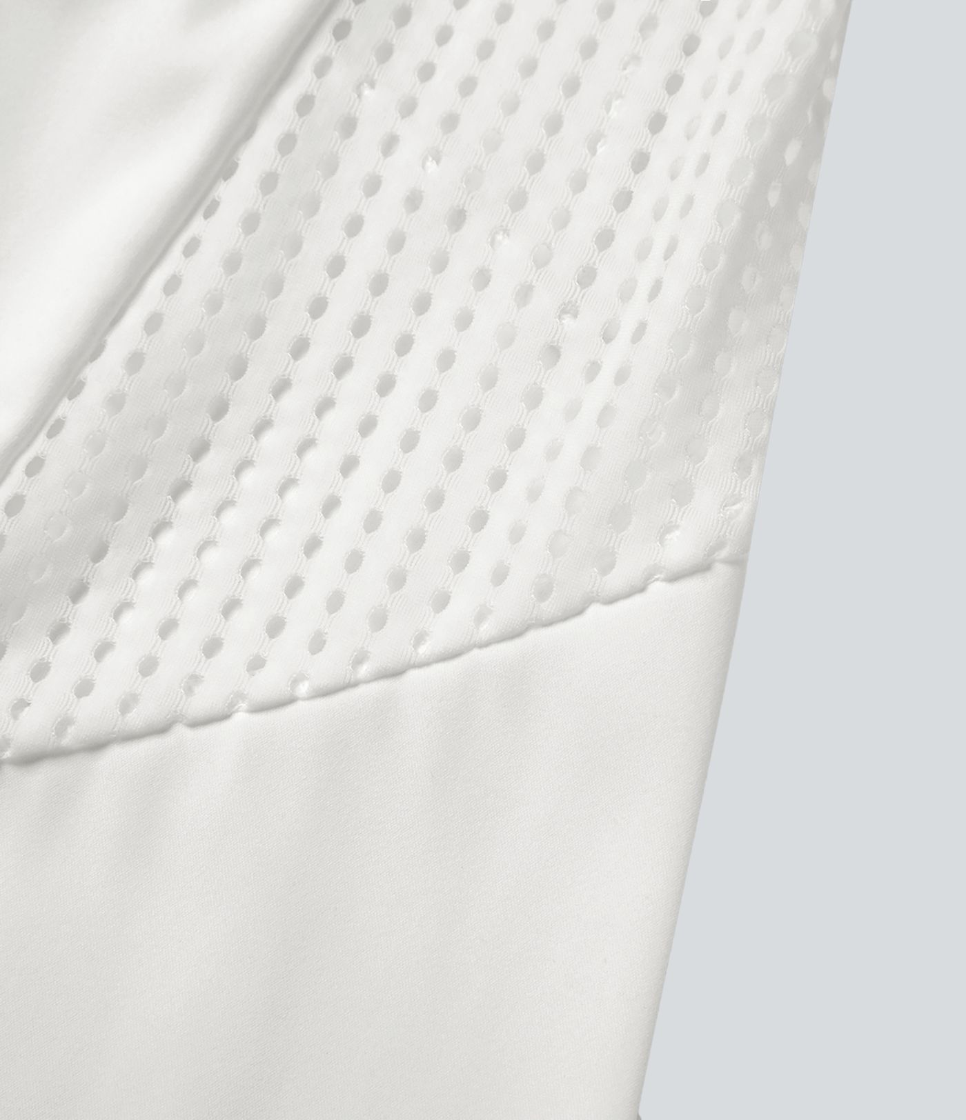 Half zip mesh side pocket two-piece mini tennis active dress