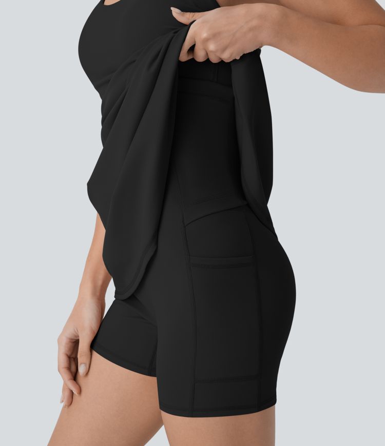 SoftlyZero™ Plush Molded Cups Low Support Dance Active Dress-Easy Peezy Edition A-C Cups