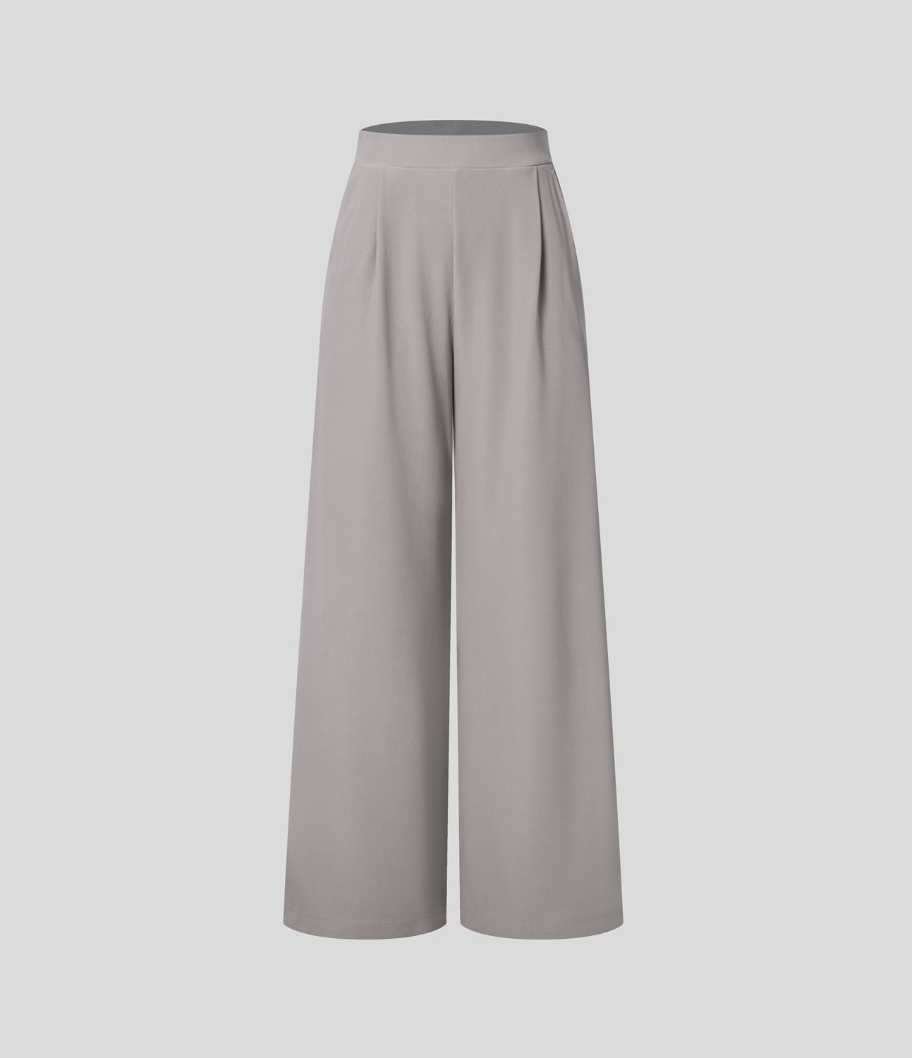 Pantalón Halara Flex™ oficina tiro alto control abdomen adelgazan tiro bolsillo lateral pierna ancha micro gofre