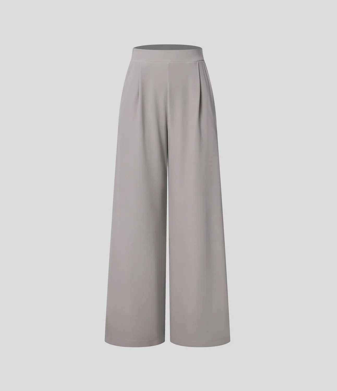 Halara Flex™ Figurformende Stoffhose aus Micro-Waffel-Stoff mit hohem Bund, weitem Bein, Seitentasche, Energiehose Halara Flex™ Figurformende Stoffhose aus Micro-Waffel-Stoff mit hohem Bund, weitem Bein, Seitentasche, Energiehose