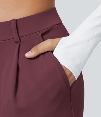 Halara Flex™ DayStretch High Waisted Pocket Straight Leg Work Pants