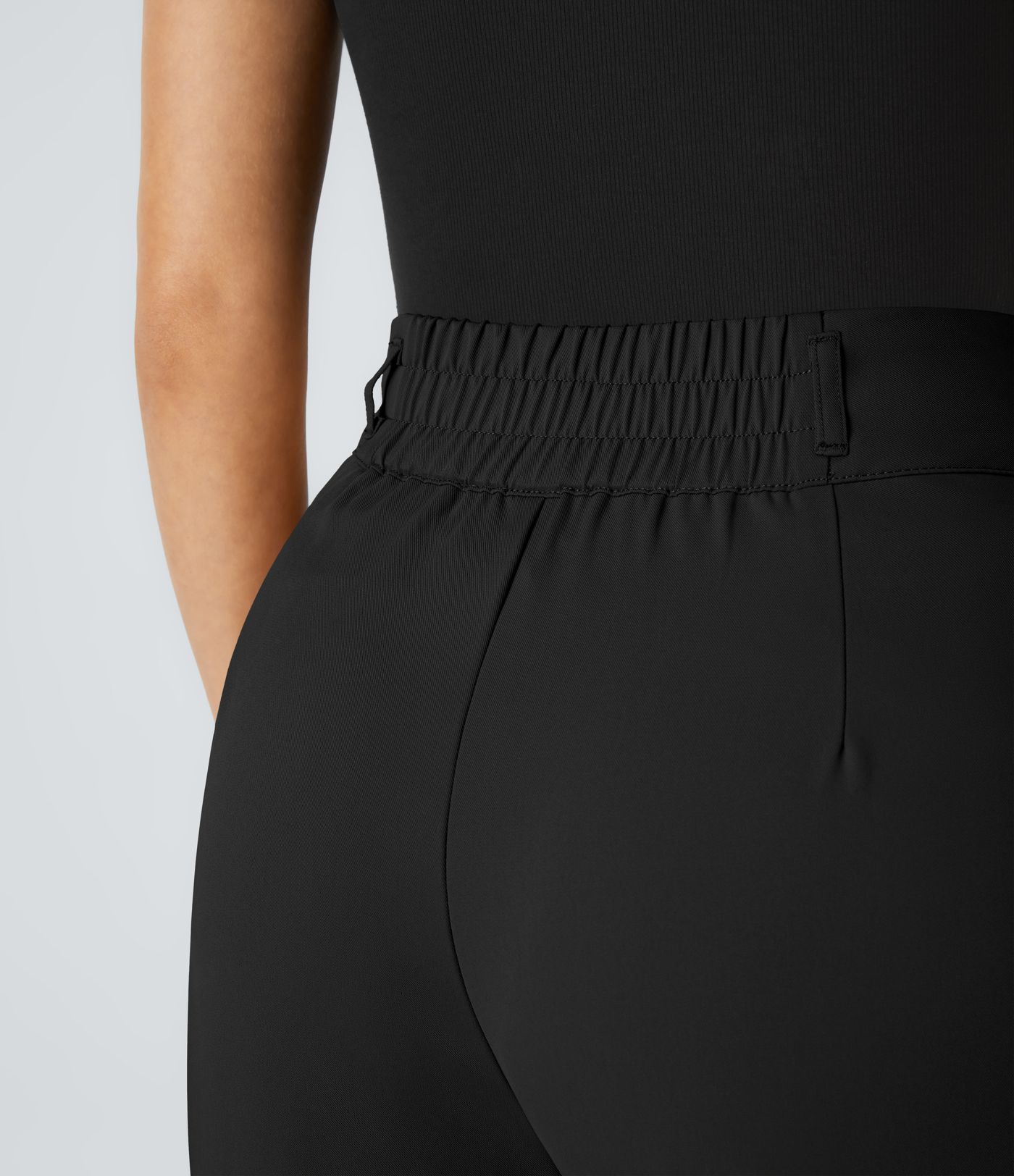 Halara Flex™ High Waisted Zipper Pocket Shirred Straight Leg Work Pants