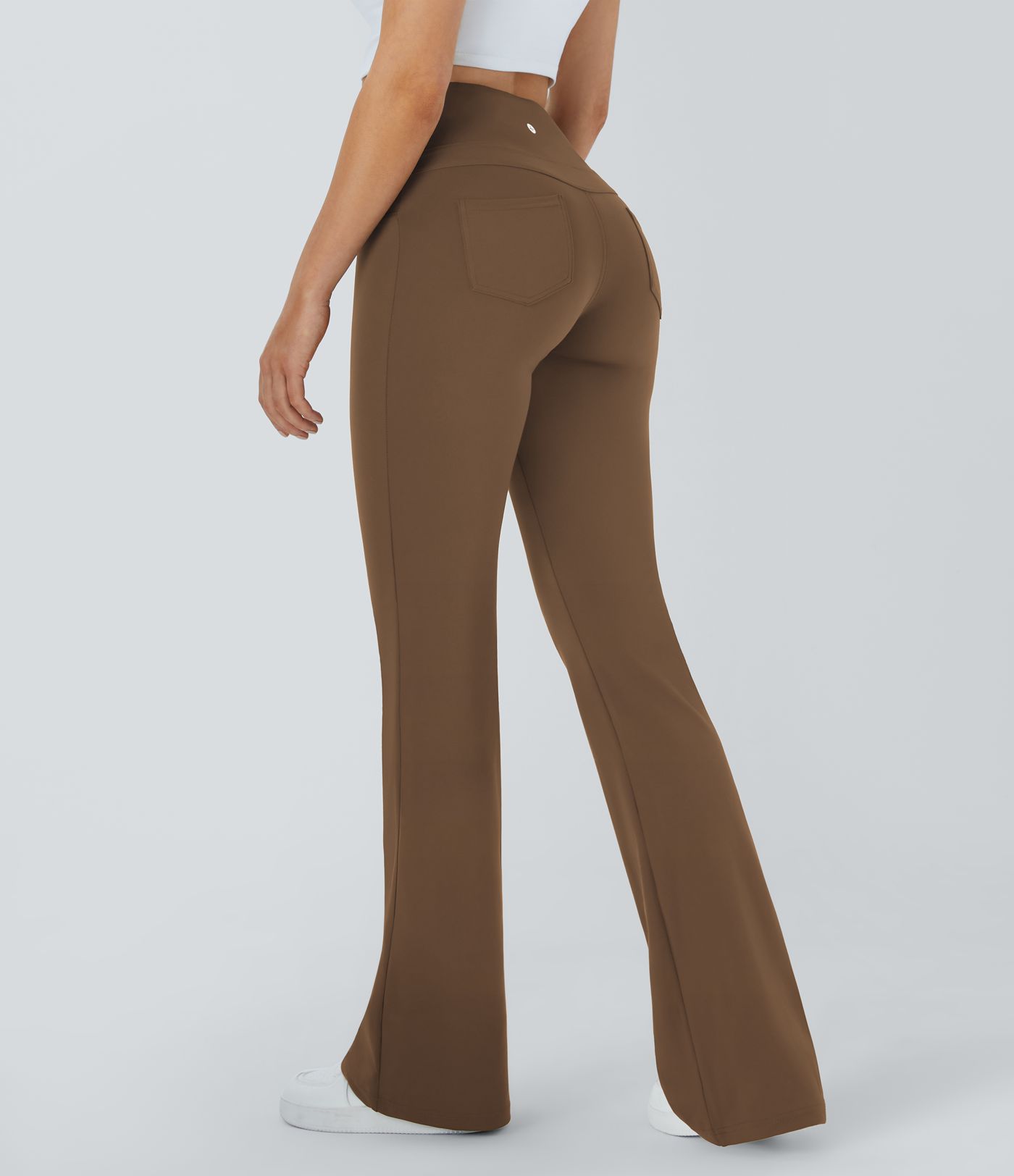 DayStretch High Waisted Pocket Flare Yoga Leggings